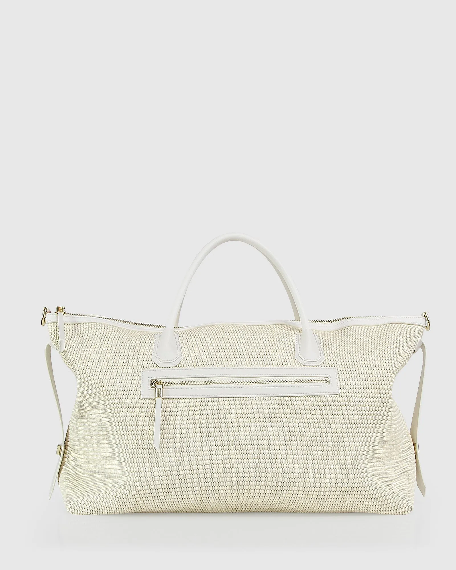 Wild Heart Weekender Bag - Natural Raffia