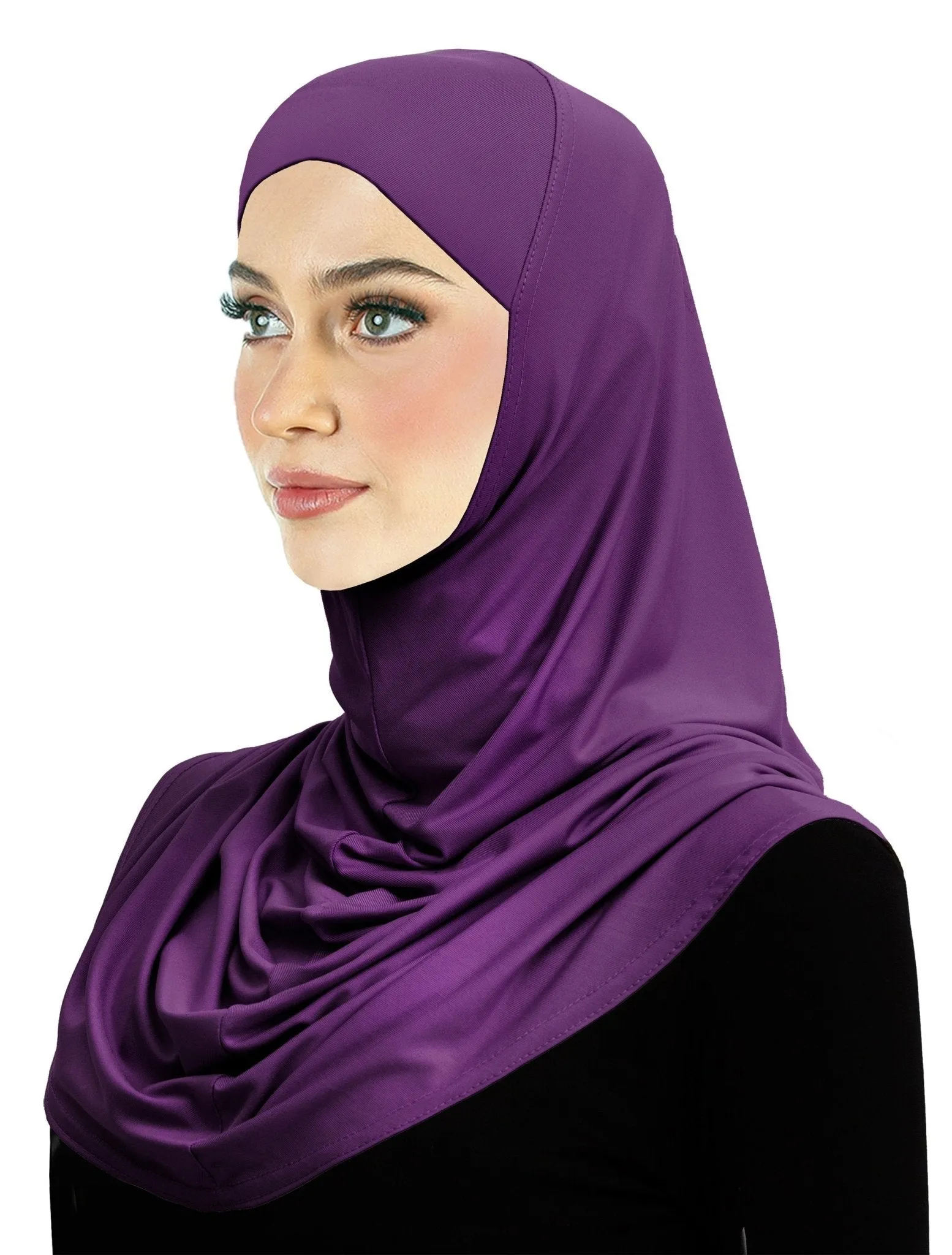 Women's Khatib LYCRA Amira Hijab 1 piece Headscarf