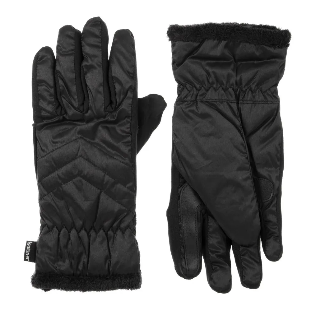 Women's Quilted Gloves with SleekHeat®